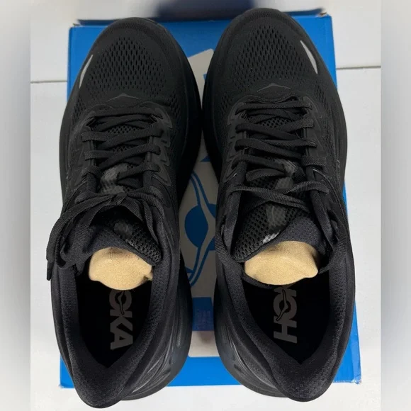 Size 9.5 - Hoka One One HOKA Bondi 9 Triple Black - Picture 4 of 9